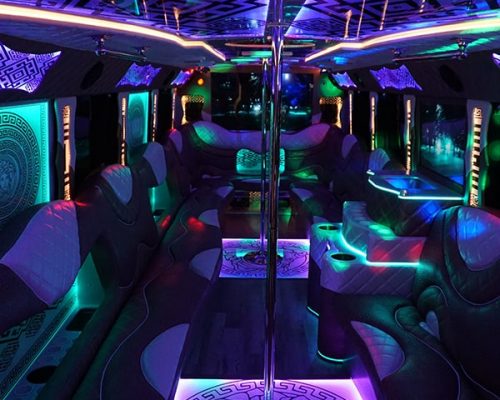 34 pass. party bus VERSACE EDITION 3 min