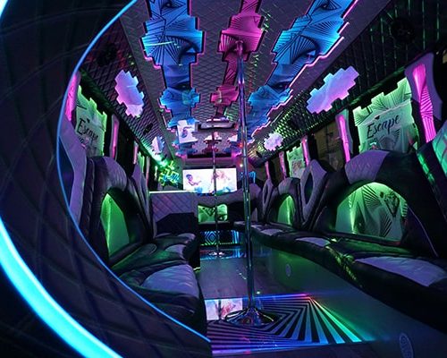 38 pass. party bus "ESCAPE EDITION"